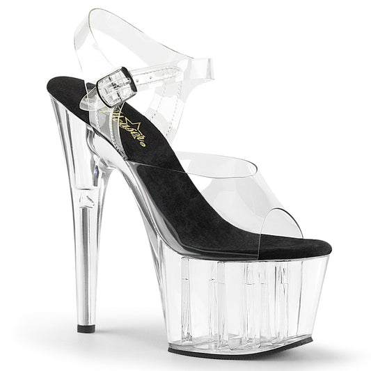 Pleaser Sandali da donna ADORE-708 CLR-BLK / CLR
