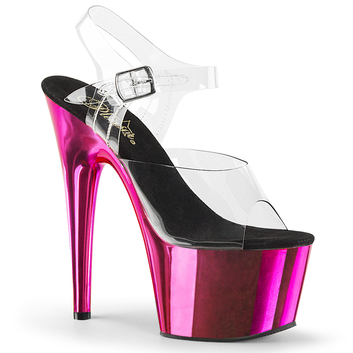 Pleaser Sandali da donna ADORE-708 CLR / h. Cromo rosa