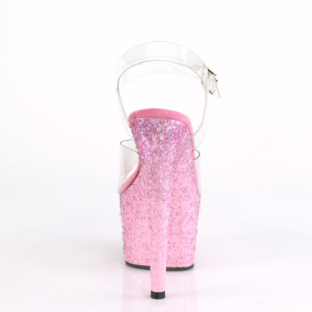 Pleaser Sandali da donna ADORE-708CF CLR / Coriandoli rosa