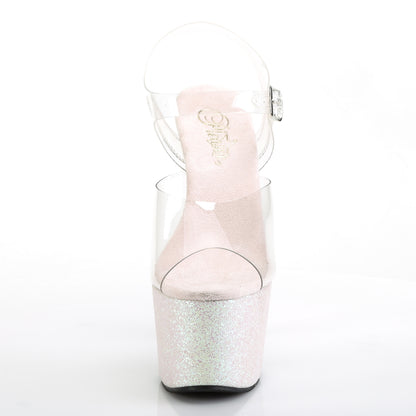 Pleaser Sandali da donna ADORE-708HMG CLR / Opal Multitter
