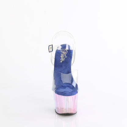 Pleaser   ADORE-708HT Clr/Blue Multited