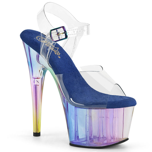Pleaser   ADORE-708HT Clr/Blue Multited