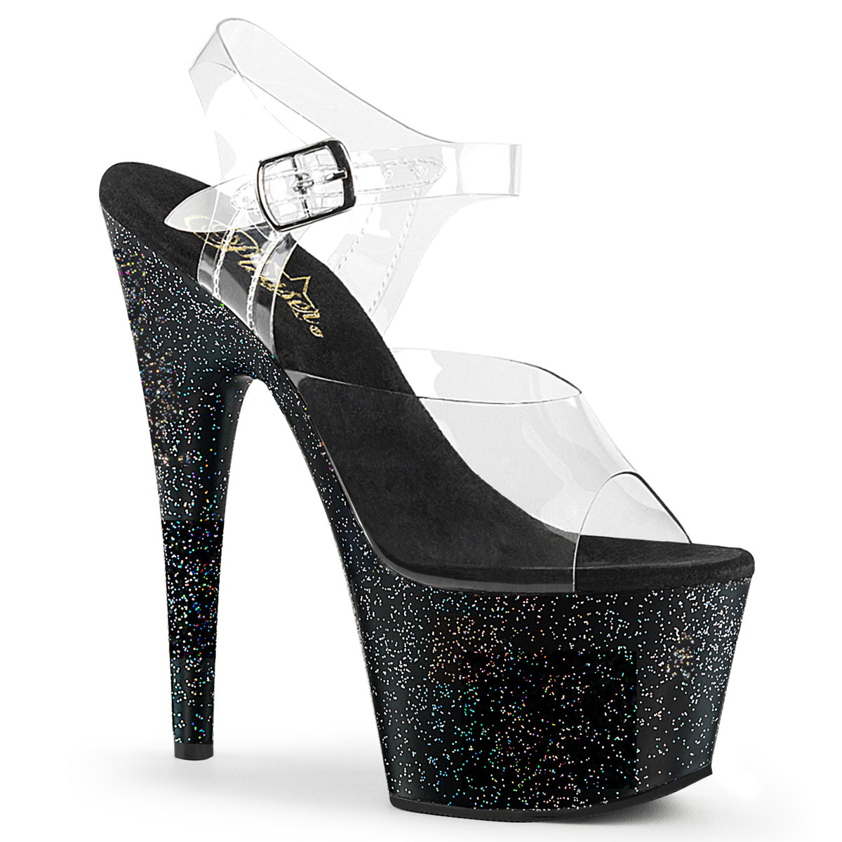 Pleaser Sandali da donna ADORE-708 mg CLR / BLK