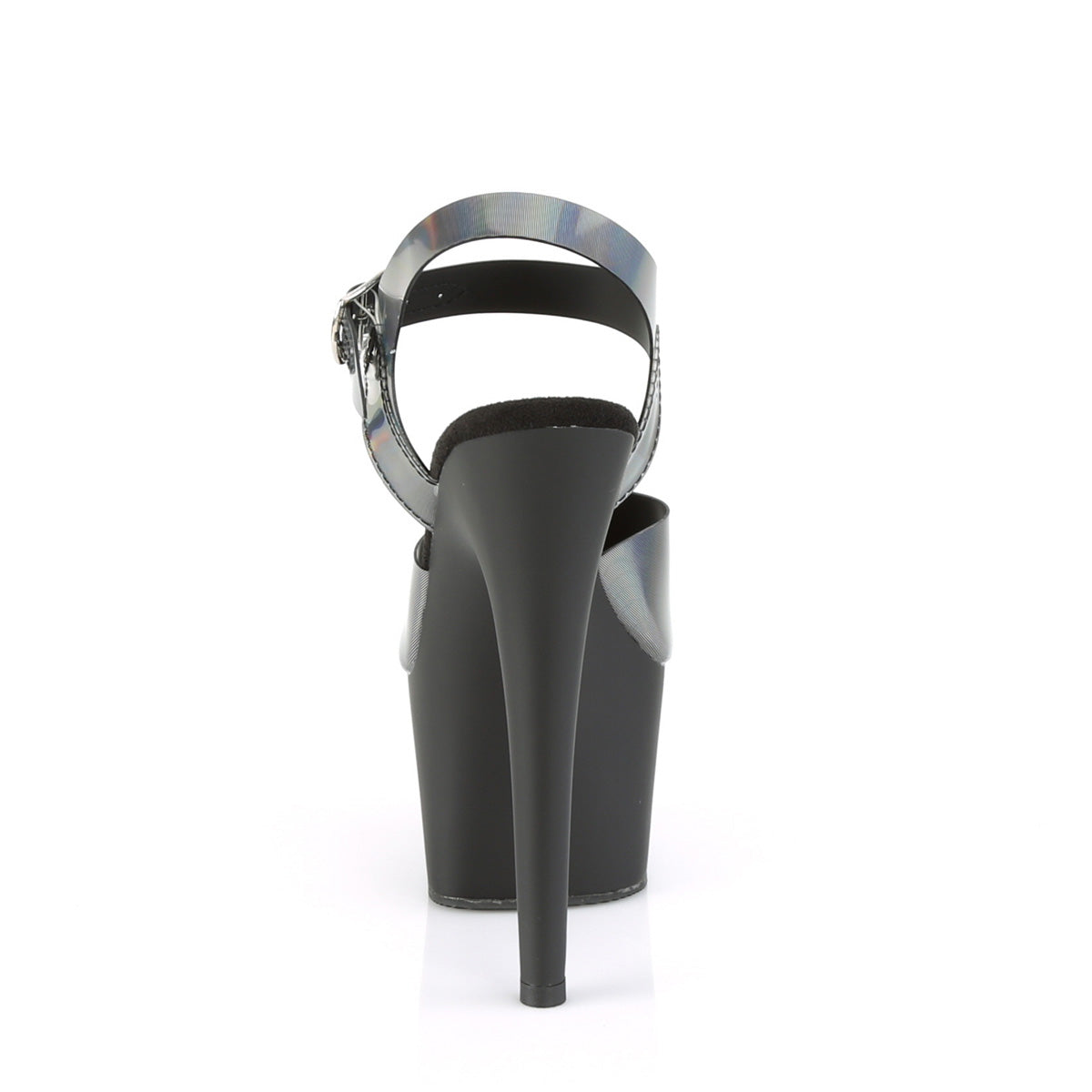 Pleaser Sandali da donna ADORE-708N-DT Pyter Hologram TPU / BLK Matte