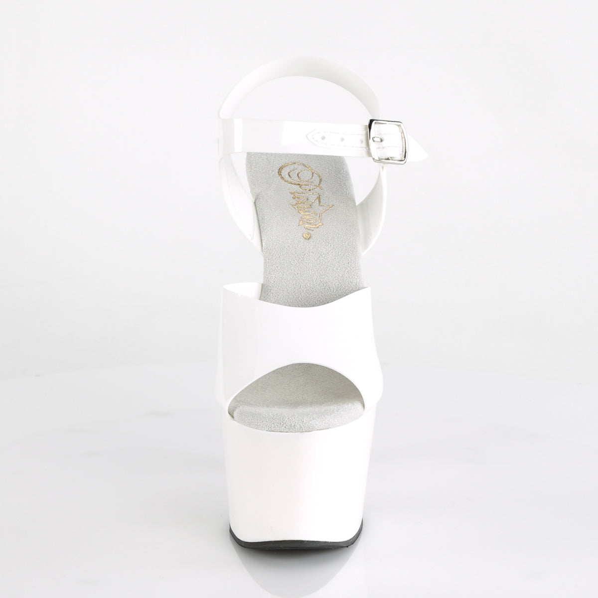 Pleaser Sandali da donna ADORE-708n wht (jelly-like) TPU / WHT