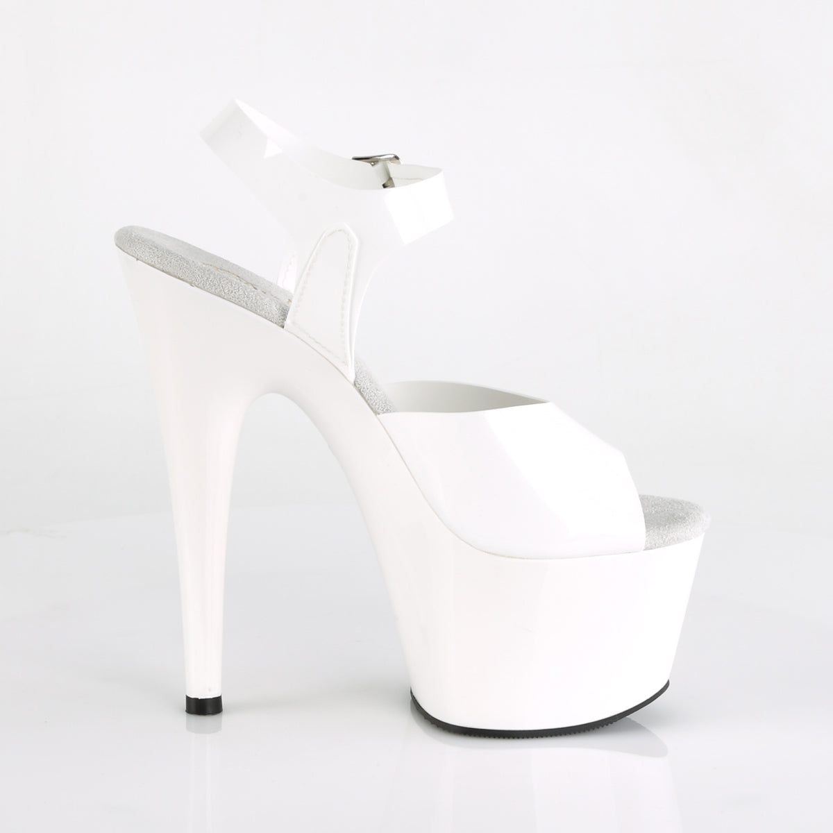 Pleaser Sandali da donna ADORE-708n wht (jelly-like) TPU / WHT