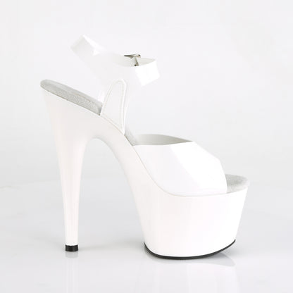 Pleaser Sandali da donna ADORE-708n wht (jelly-like) TPU / WHT