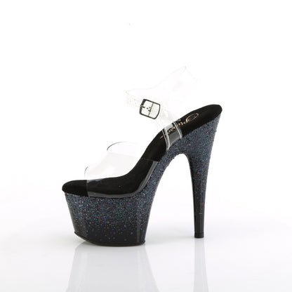 Pleaser   ADORE-708SS CLR/BLK Multitter
