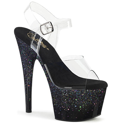 Pleaser   ADORE-708SS CLR/BLK Multitter