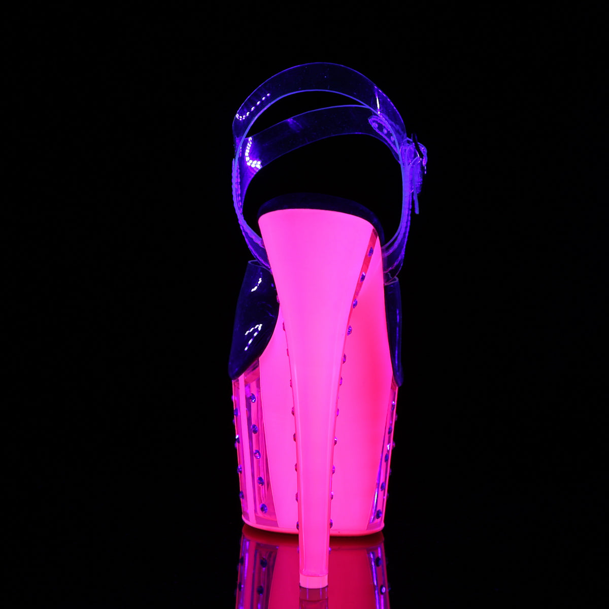Pleaser Sandali da donna ADORE-708vlrs CLR / Neon H. rosa