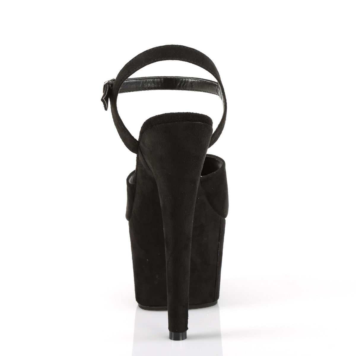 Pleaser Sandali da donna ADORE-709FS BLK FAUX SOMEDE / BLK Faux Suede Suede
