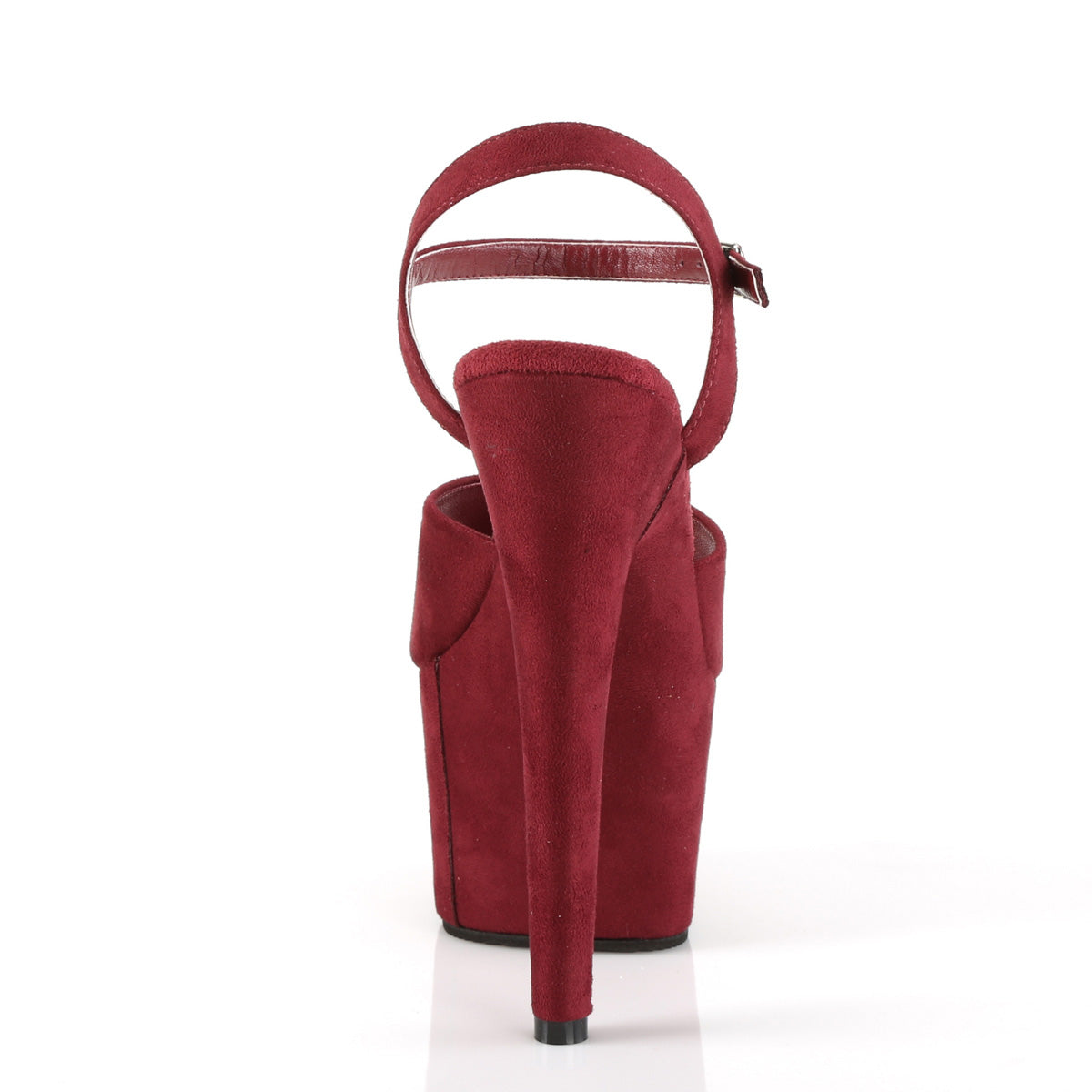 Pleaser Sandali da donna ADORE-709FS Burgundy Faux Suede / Borgogna in finta pelle scamosciata