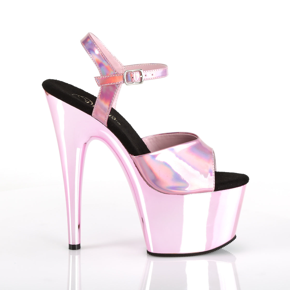 Pleaser Sandali da donna ADORE-709HGCH B. Ologramma rosa / b. Cromo rosa