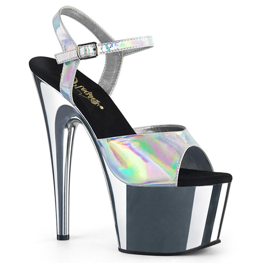Pleaser Sandali da donna ADORE-709HGCH SLV Hologram / SLV Chrome