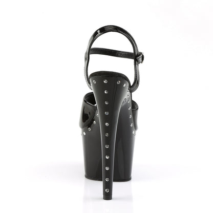 Pleaser Womens Sandals ADORE-709LS Blk/Blk