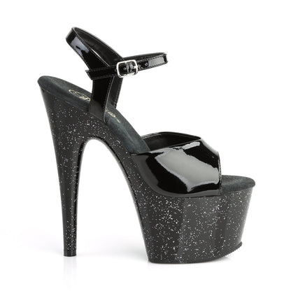 Pleaser Sandali da donna ADORE-709 mg Blk Pat / Blk