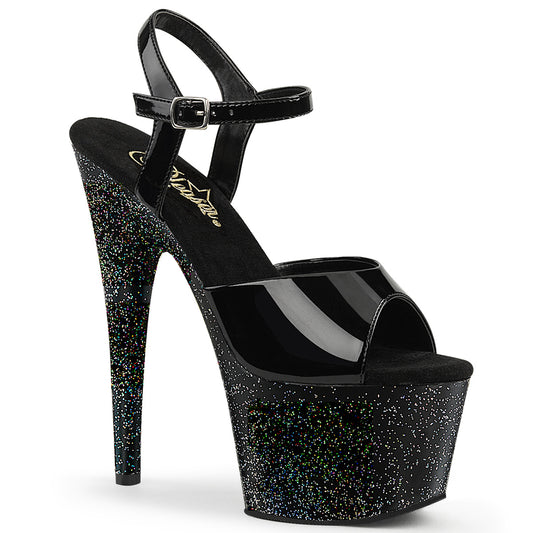 Pleaser Sandali da donna ADORE-709 mg Blk Pat / Blk