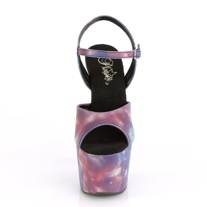 Pleaser Sandali da donna ADORE-709Refl Refleflective / Purple-Blue Refleflective