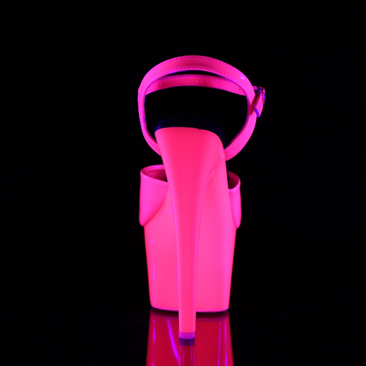 Pleaser Sandali da donna ADORE-709UV neon h. rosa pat / neon h. rosa