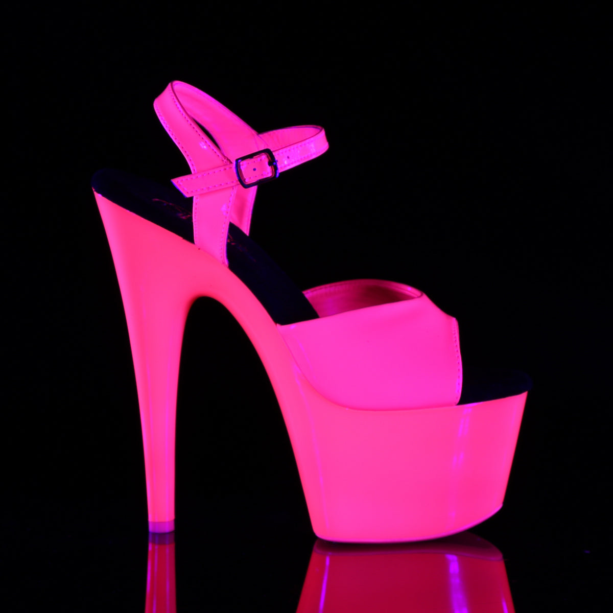 Pleaser Sandali da donna ADORE-709UV neon h. rosa pat / neon h. rosa