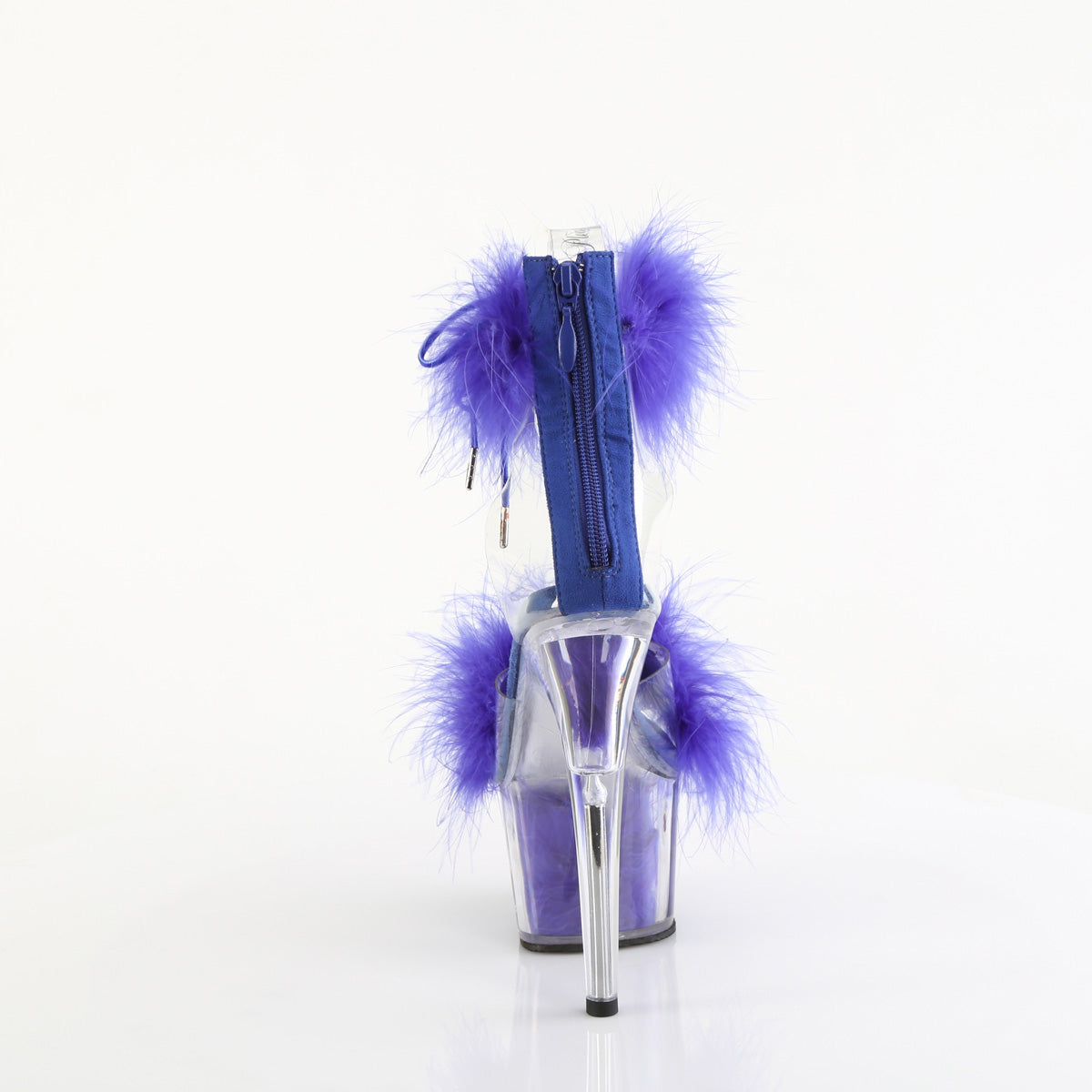 Pleaser   ADORE-724f pelliccia blu clr-royal/m