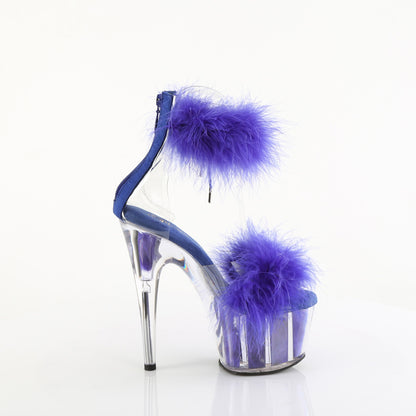 Pleaser   ADORE-724f pelliccia blu clr-royal/m