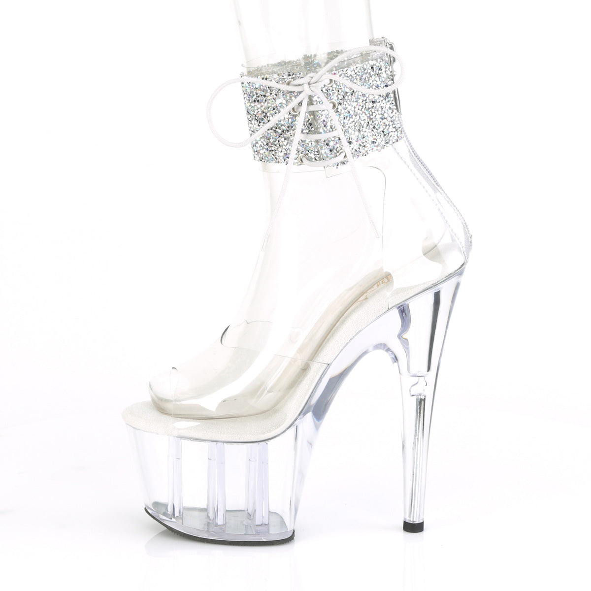 Pleaser Sandali da donna ADORE-724RS-02 CLR-SLV RS / CLR