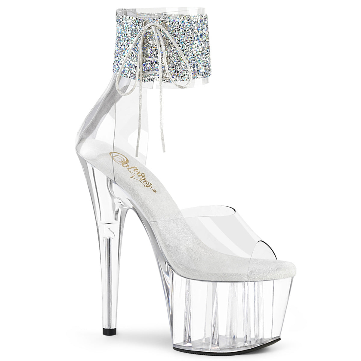 Pleaser Sandali da donna ADORE-724RS-02 CLR-SLV RS / CLR