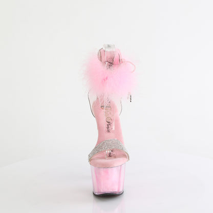 Pleaser   ADORE-727f Clr-B. Pelliccia rosa/m