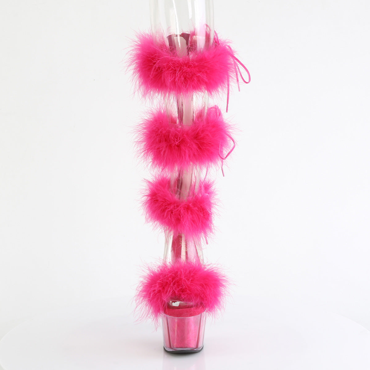 Pleaser   ADORE-728f Clr-H. Pelliccia rosa/m