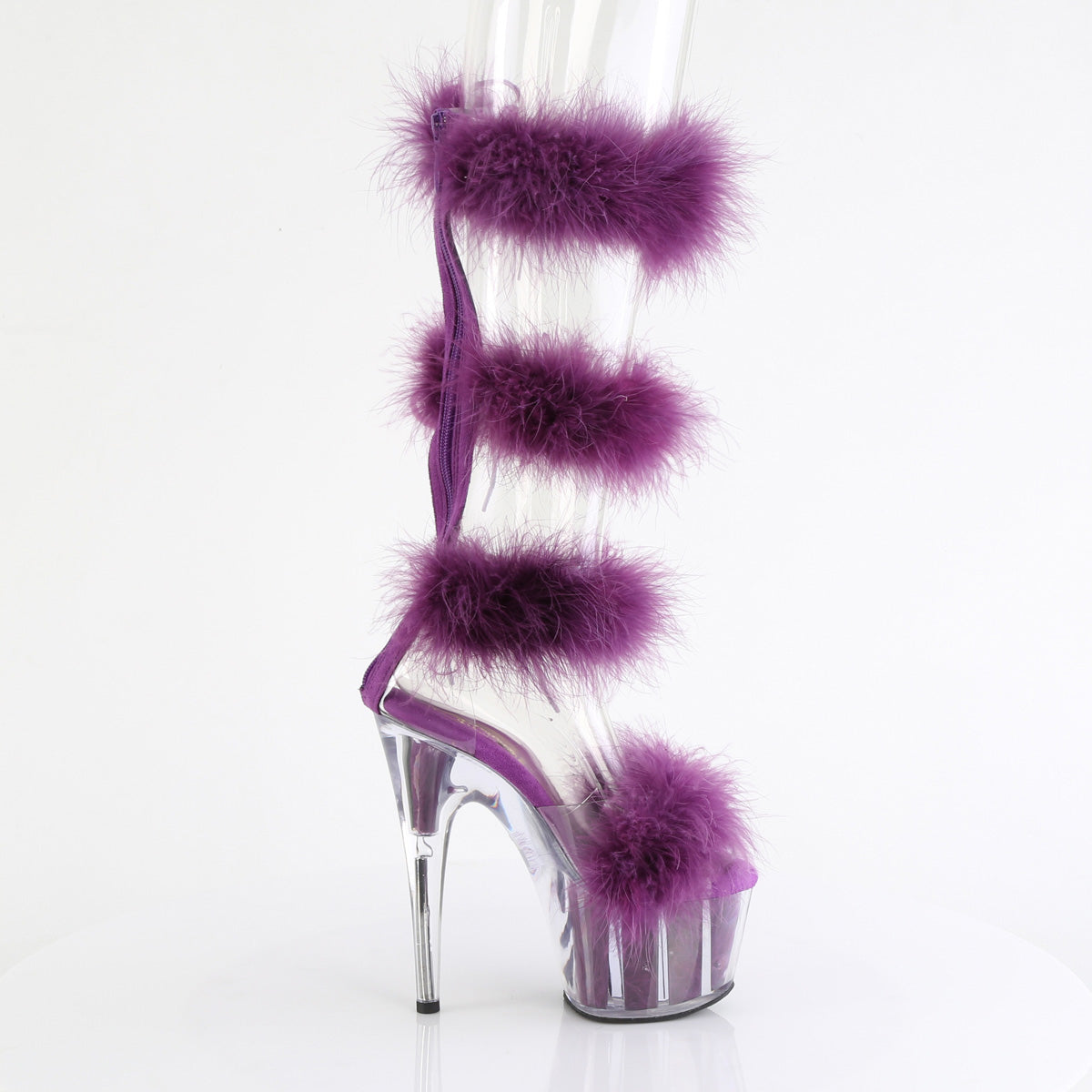 Pleaser   ADORE-728f pelliccia clr-viola/m