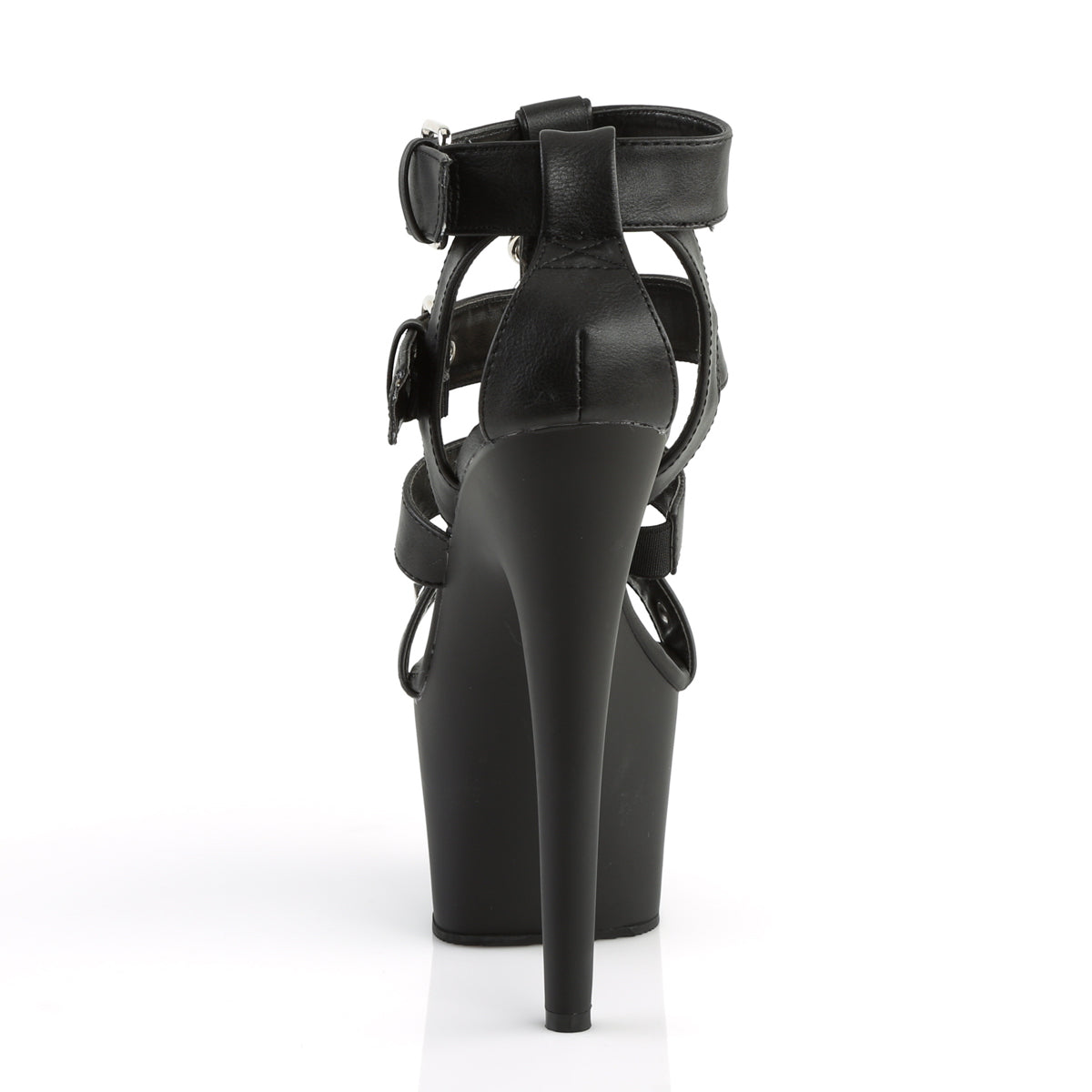 Pleaser Sandali da donna ADORE-758 Blk in ecopelle / BLK opaco