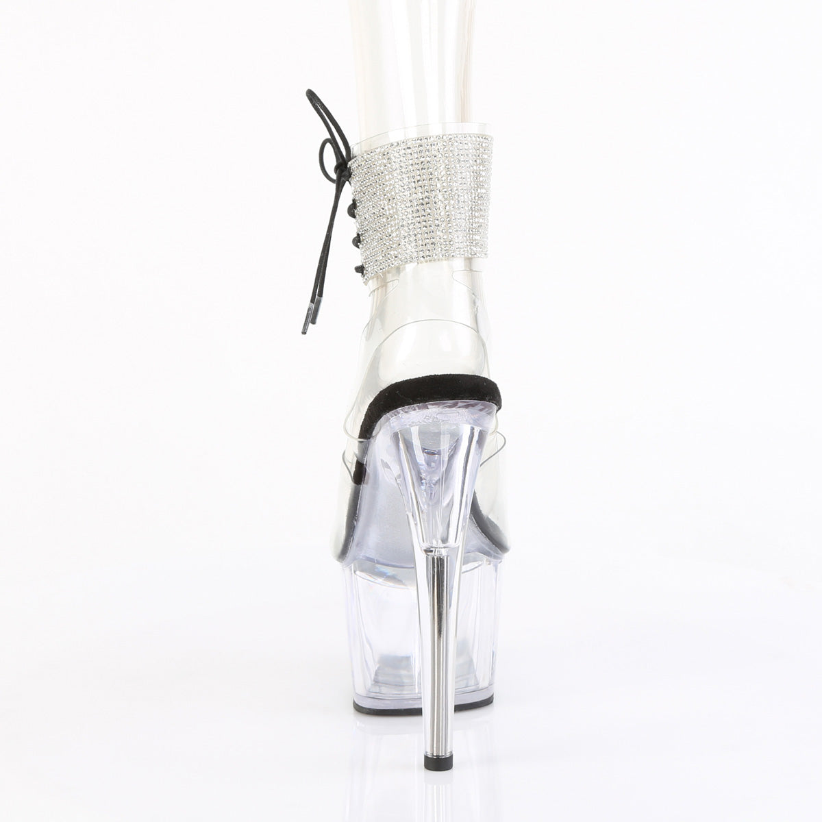 Pleaser   ADORE-791-2RS CLR-BLK/CLR