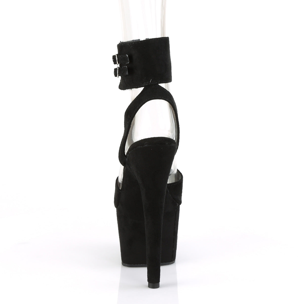 Pleaser Sandali da donna ADORE-791FS BLK FAUX Suede / Blk Faux Suede Suede