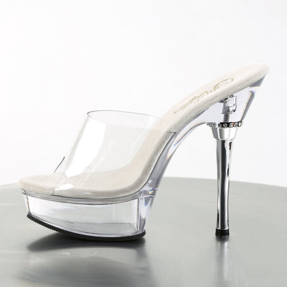 Pleaser Sandali da donna ALLURE-601 CLR / CLR