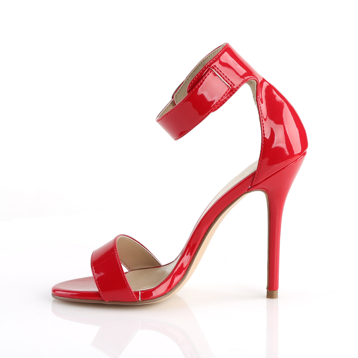 Pleaser Womens Pumps AMUSE-10 Red Pat