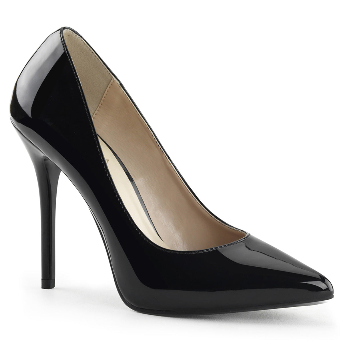 Pleaser Pompe da donna AMUSE-20 Blk Pat