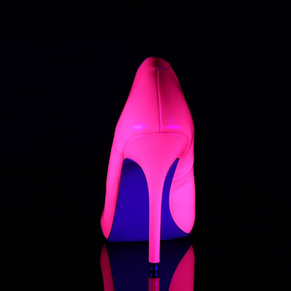 Pleaser Pompe da donna AMUSE-20 Pat al neon fucsia