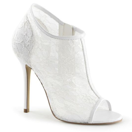 Fabulicious Sandali da donna AMUSE-56 avorio lace-maglia
