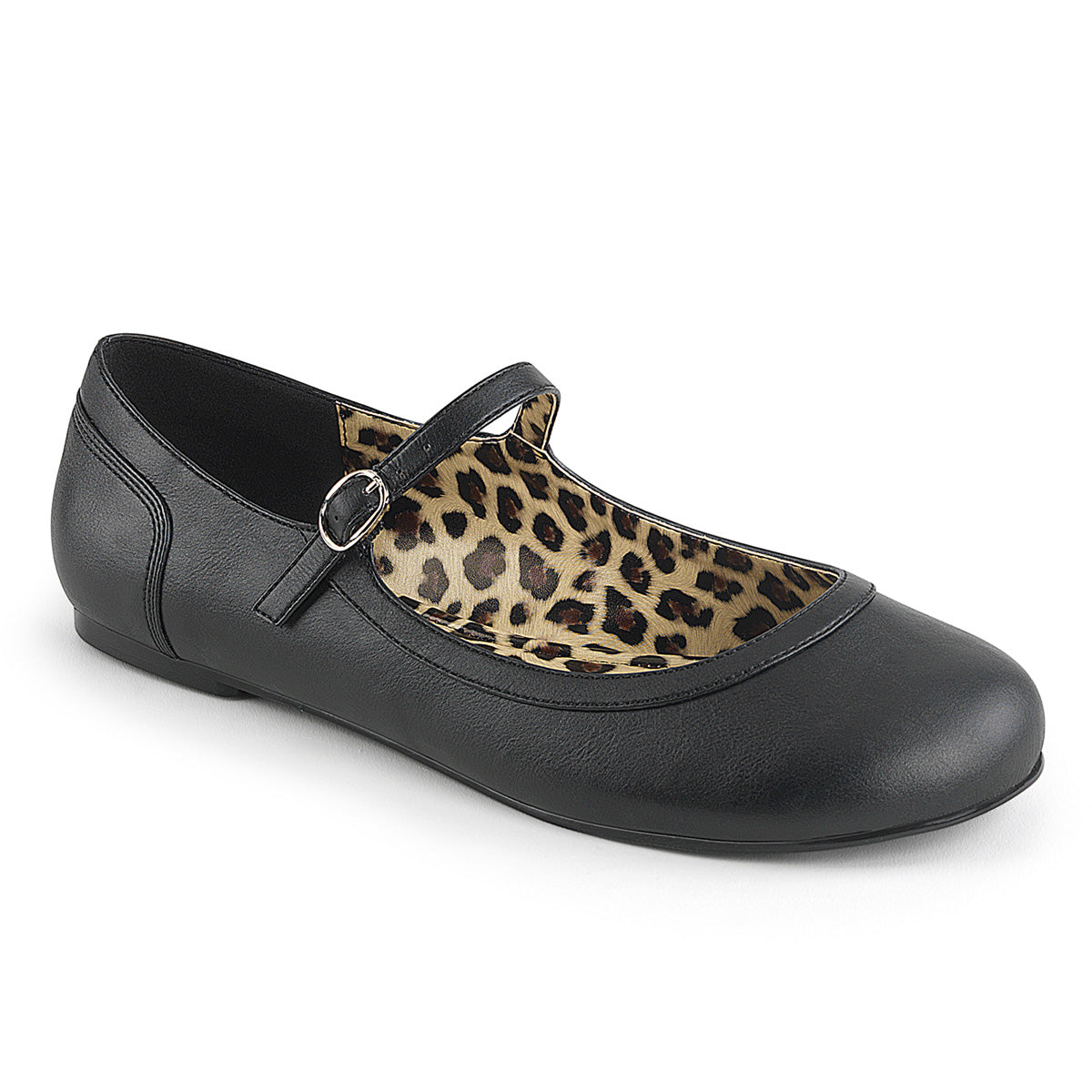 Pleaser Pink Label Pompe da donna ANNA-02 Blk in ecopelle