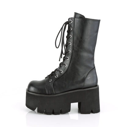 DemoniaCult Womens Boots ASHES-105 Blk Vegan Leather