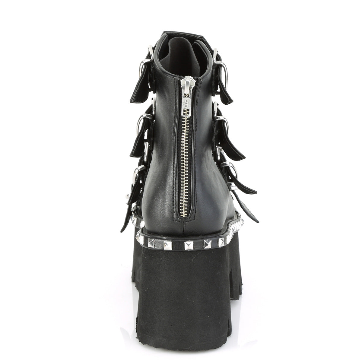 DemoniaCult Womens Sandals ASHES-70 Blk V. Le & Hologram
