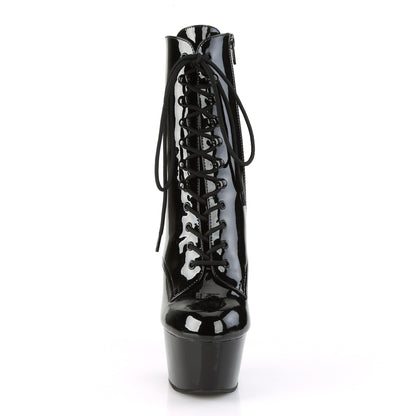 Pleaser Stivaletti da donna ASPIRE-1020 BLK PAT / BLK