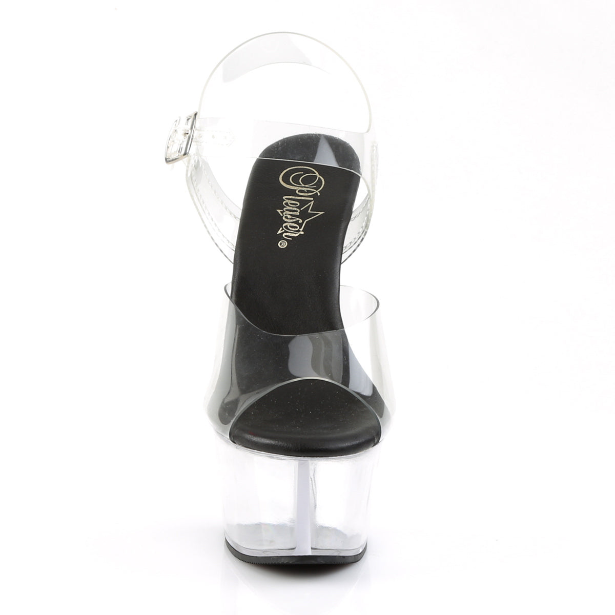 Pleaser Sandali da donna ASPIRE-608 CLR-BLK / CLR