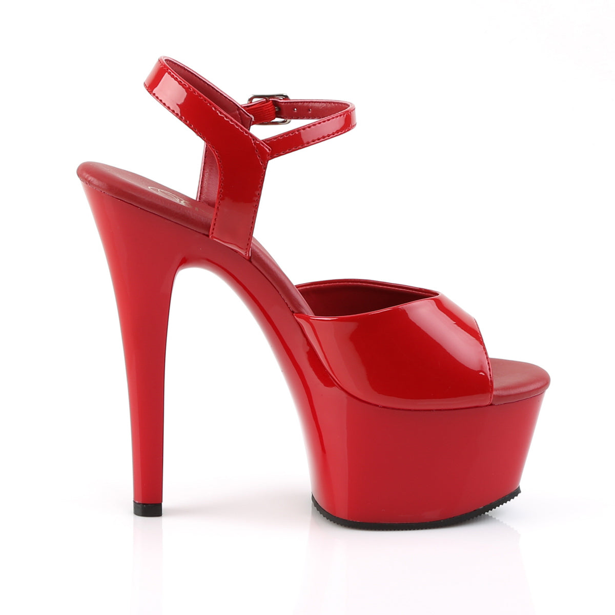 Pleaser Sandali da donna ASPIRE-609 Pat / rosso rosso / rosso