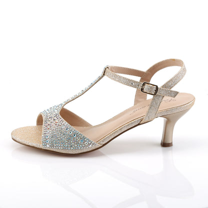 Fabulicious Sandali da donna AUDREY-05 tessuto nude shimmering