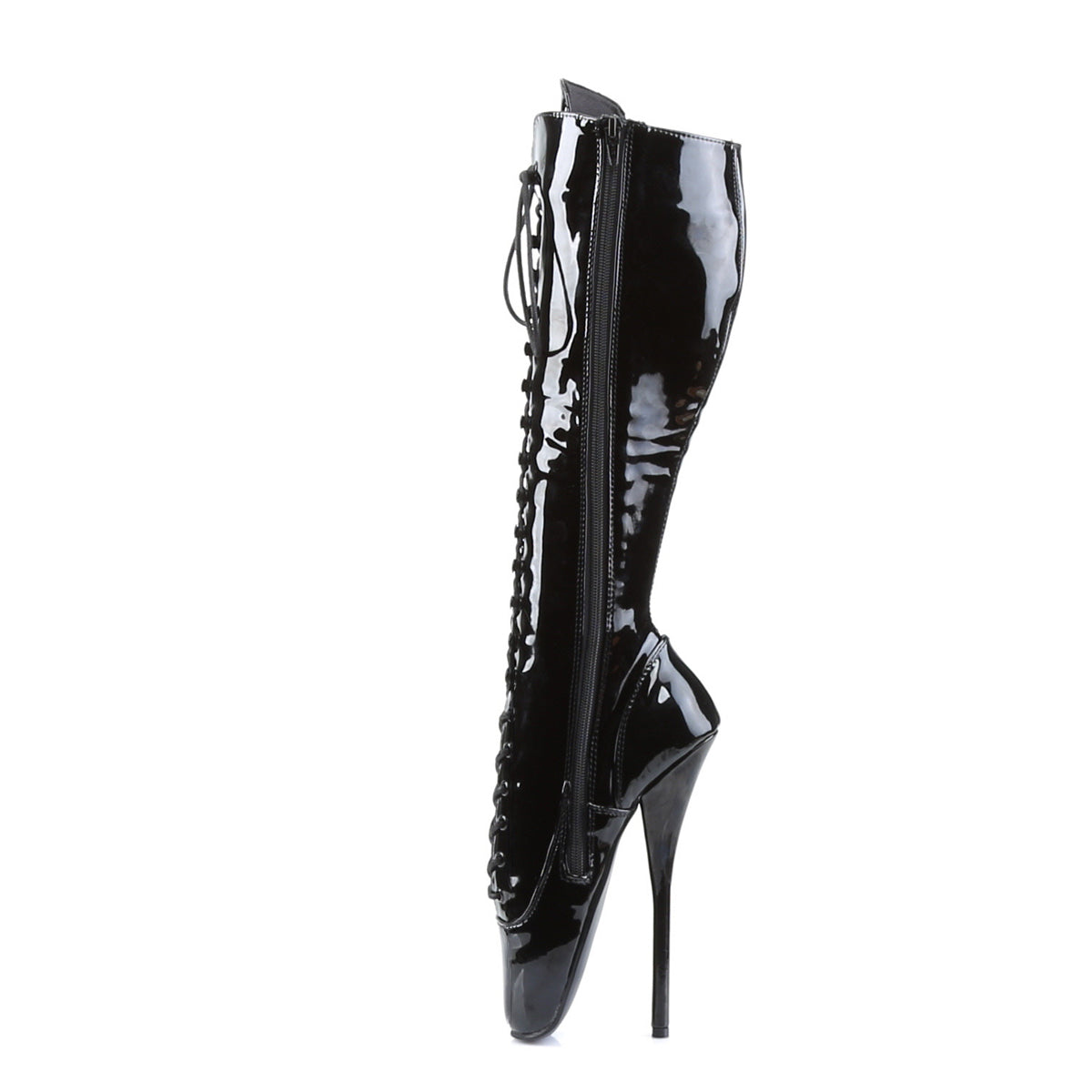 Devious Womens Boots BALLET-2020 Blk Pat