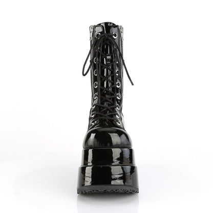 DemoniaCult Stivali da donna BEAR-265 blk pat