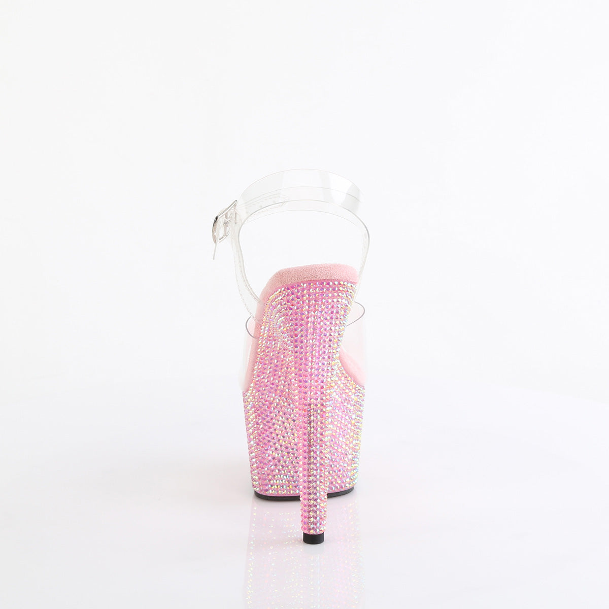 Pleaser   BEJEWELED-708RRS CLR/B. Rosa Rs