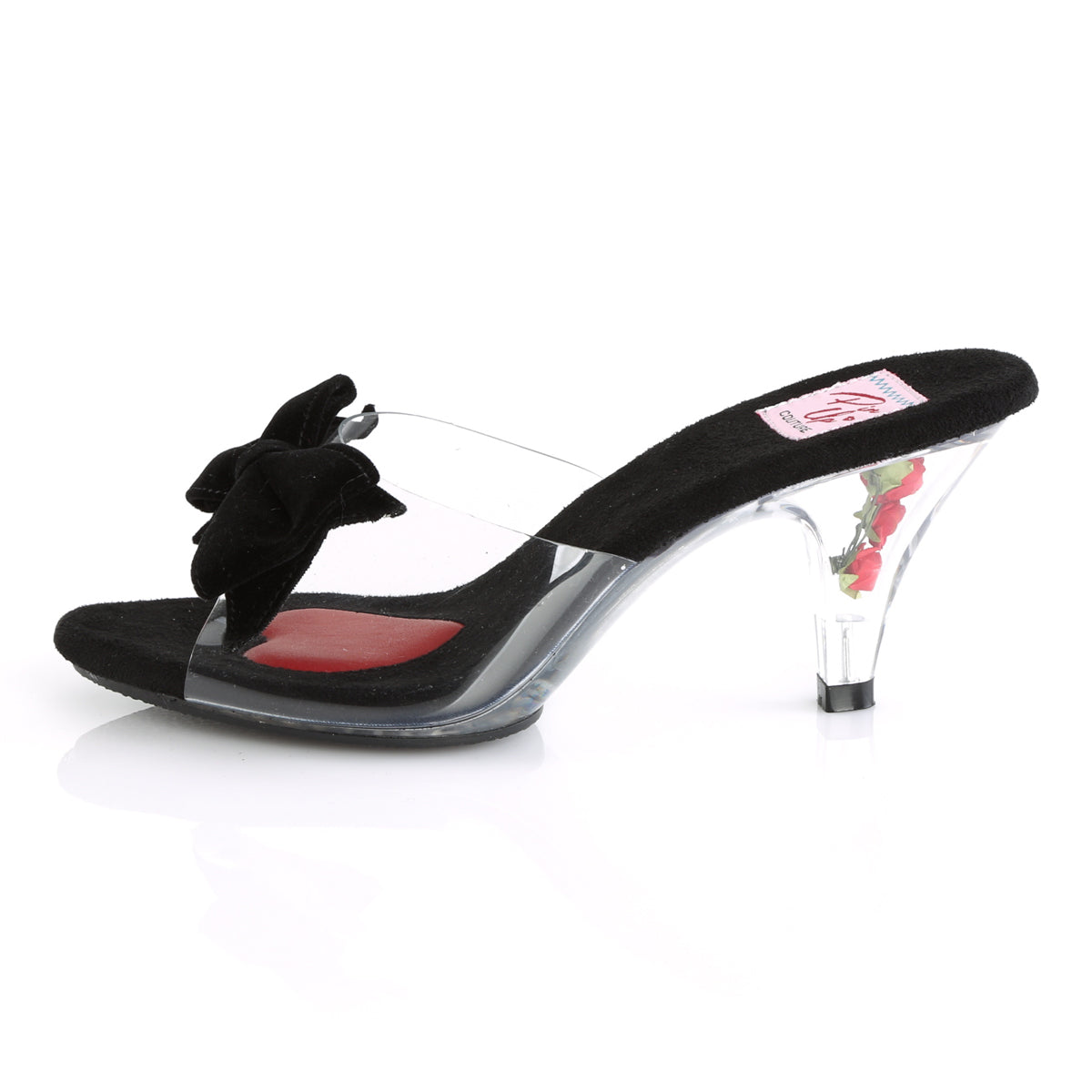 Pin Up Couture Pompe da donna BELLE-301Bow CLR-BLK / CLR